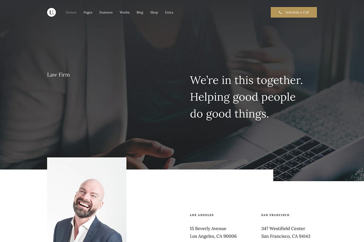 Lawyer WordPress Theme